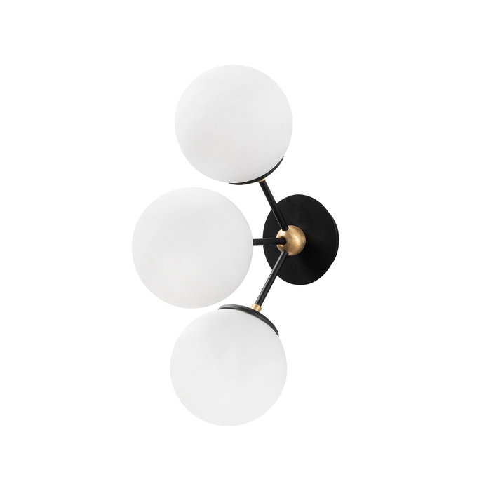 Opviq Gondol - 3021 Lámpara de pared de metal y cristal Opviq Gondol - 3021 Lámpara de pared de metal y cristal